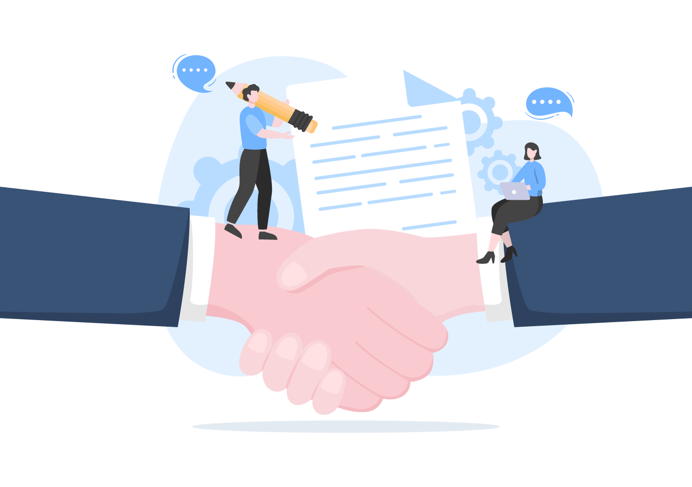 手を挙げるイメージ